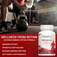 Nitric Oxide L-Arginin 3150mg Pre Workout + Testosteron Booster, Men’s Health