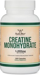 120 Count Creatine Monohydrate Capsules – No Fillers, Non-GMO Power Boost