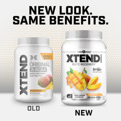 XTEND Original BCAA Powder, Mango Madness, 90 Servings, Sugar Free