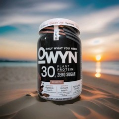 Owyn 30g Plant Protein Zero Sugar Elite PRO 1.32Lb Chocolate 8/27 Factory Sealed