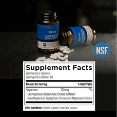 Magnesium Glycinate – Magnesium Supplement to Support ATP Energy, Muscle Recover