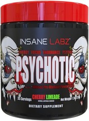 Insane Labz PSY-CHO-TIC Pre-Workout Powerhouse Energy Focus Pumps 35 Serving New