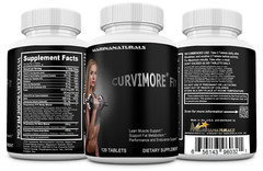 CURVIMORE® FiT Women Gym Supplement. Get Voluptuous, Muscled & Curvy Body Gains