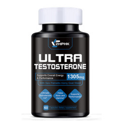 Testosterone Booster for Men, Male Enhancement Pills, Energy, Libido 60 Capsules