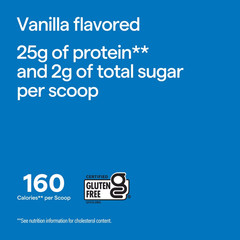Whey Protein Powder – Vanilla – up&up™ – 32oz
