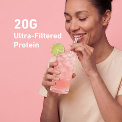 Isopure Clear Low Carb 100% Whey Protein Isolate Powder, Watermelon Lime, 14 Oz