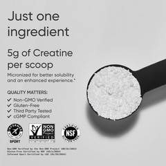 Micronized Creatine Monohydrate 5g – Boost Lean Muscle, Enhance Performance & Re
