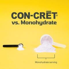 CON-CRET Creatine HCl Powder | Muscle, Cognitive, 64 Servings (Pack of 1)