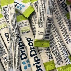 32 ct Drip Drop Fast Hydration Zero Sugar Lemon Lime Flavor*No Box* BB 2/27 B115
