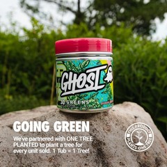 GHOST Greens Powder, Original – 30 Servings – 19 Superfood Greens & Reds
