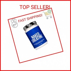 NAKED Pure Micronized Creatine Monohydrate Powder – Unflavored, 500g, 1.1lb Bulk