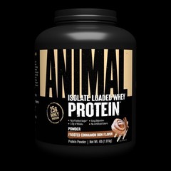 Universal Nutrition Animal Whey Isolate Loaded Protein Powder – 54 Servings