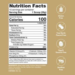 Unjury Whey Protein Powder | Vanilla | 21g 100% 14.8 Ounce (Pack of 1)