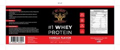#1 Whey Protein Powder 5 lb Vanilla