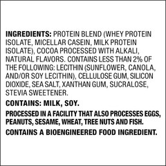 Quest Chocolate Milkshake Protein Powder 1.6 lb 24 Servings Gluten Free