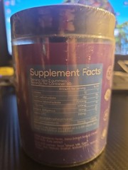 Creatine Monohydrate Gummies 7,200 Mg Per Serving Blueberry Flavored Exp: 10/26
