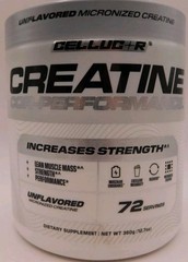 Celluc+r Creatine Cor-Performance Unflavored 72 Servings, 12.7oz Exp: 12/28 New