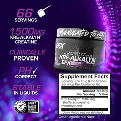 KRE-ALKALYN POWDER Buffered Creatine Monohydrate EFX Sports 100 Grams – 66 Svgs