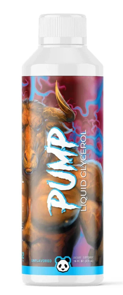 Panda Supps ALL NEW! PUMP – Liquid Glycerol (Stim Free) – UNFLAVORED