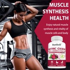 Nitric Oxide Booster Supplement – L-Arginine, L-Citrulline & Red Beet Root