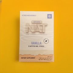 🔥 Pruvit KETOSNAT Ketones VANILLA CAFFEINE FREE 20 PK FREE SHIPPING EXP:04/2027