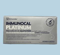 Immunotec Immunocal Platinum Glutathione Precursor 30 pouches Exp 04/2024