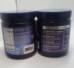 set 2 Vega Pre-Workout – 200mg Caffeine, Energy & Focus, Fruit Punch, 25 Serv