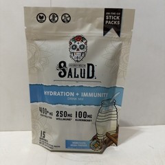 Salud Hydration & Immunity Drink Mix Comes With 15 Servings Flavor Horchata