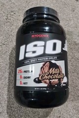 MYOGENIX ISO 100% WHEY PROTEIN Premium Performance 2lb 27 Servings Chocolate