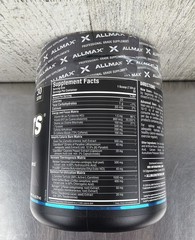 Allmax Rapidcuts Xtreme Pre Workout Powder 30 Servings Blue Raspberry