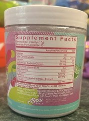 Alani Nu Pre-Workout Powder Cherry Twist 30 Servings 10.9oz