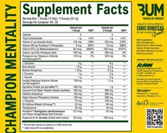 Raw Bum Thavage Pre-Workout | Flavor Lemon Lime