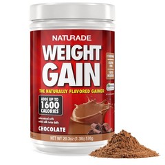 All Natural Weight Gain Drink Mix – Gluten Free, Delicious Taste, 1600 Calories