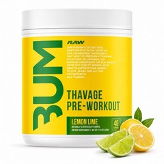 Raw Bum Thavage Pre-Workout | Flavor Lemon Lime
