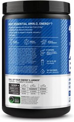 Blue Raspberry Amino Energy Blend with Caffeine – 30 Servings for Anytime Energy