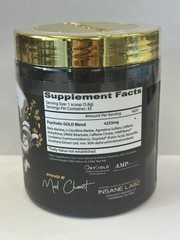 Psychotic Pre Workout Peach Mango 35 Servings Extreme Energy Exp 08/2028