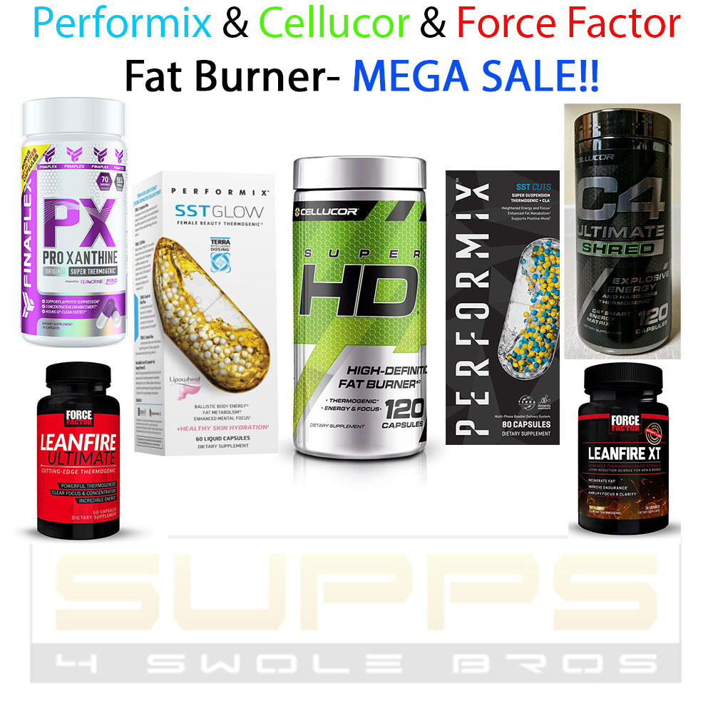 Cellucor SuperHD High-Definition Fat Burner 60 Capsules Dietary Supplement