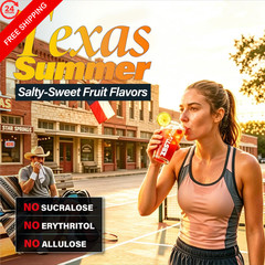 ZestLytes 40 Sticks Salty Fruit Sugar Free 40 Servings (Pack of 1)
