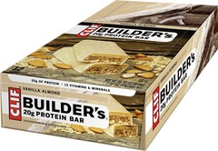 Clif Builder’s Bar for Quick Recovery After Exercise: Vanilla Almond Box of 12