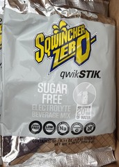 Lot of 100 Sqwincher Zero qwikSTIK Sugar Free Electrolyte Powder Cool Citrus