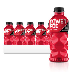 Powerade Fruit Punch, Electrolyte Enhanced Sports Drink, 20 Fl Oz Bottles, 8 Pac
