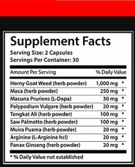 Horny goat extract -HORNY GOAT WEED- SEXUAL ENHANCEMENT- Bones care -1B