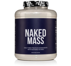 NAKED Mass Weight Gainer Protein Powder, 8 lb, 1250 Calories