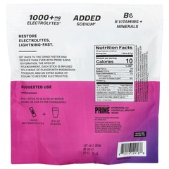 Rapid Rehydration, Electrolyte Drink Mix, Berry Citrus Rush, 16 Sticks, 0.2 oz