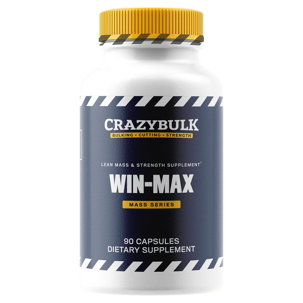 CRAZYBULK WIN-MAX | Natural Anabolic Body Building Supplement
