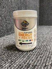 SPORT Organic Pre-Workout Energy plus Focus Blackberry 9/25/26