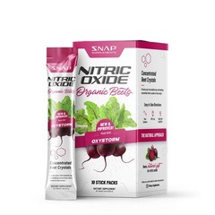 Nitric Oxide Organic Beets Stick Packs – 10 Stick Packs (10 Servings)
