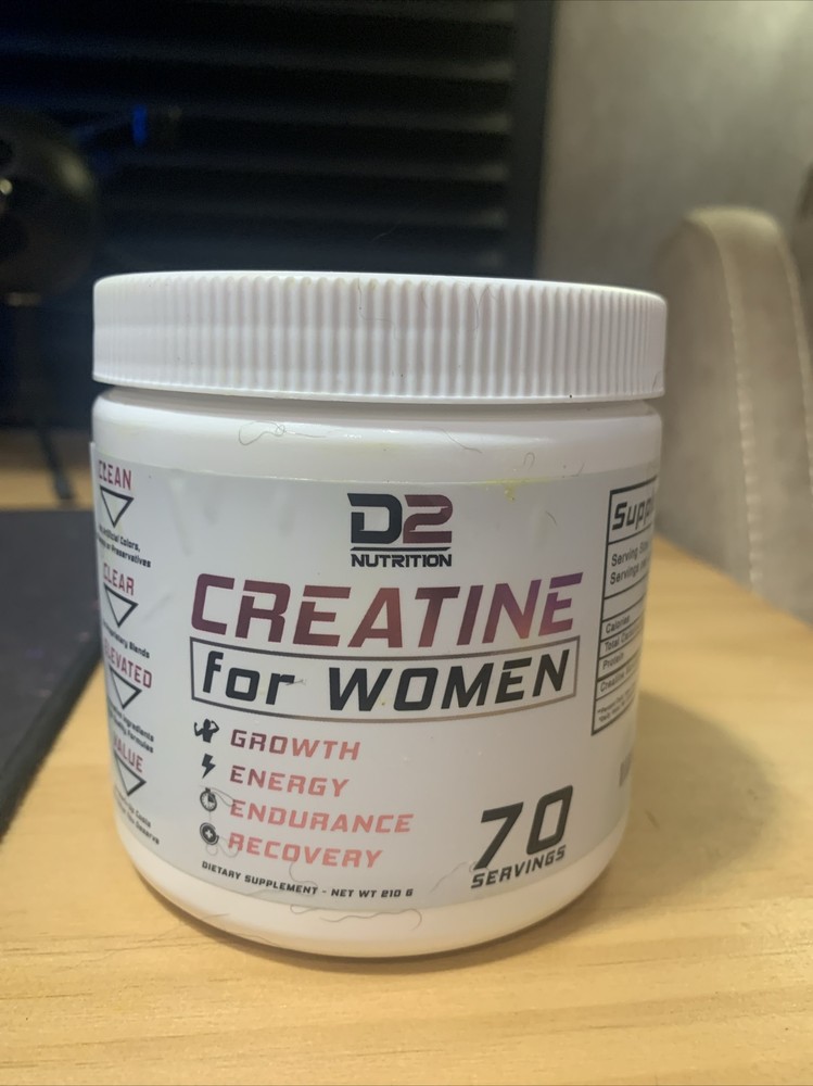 D2 Nutrition Creatine for Women -(70servings)-«Growth/Energy/Endurance/Recovery»