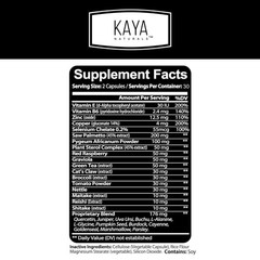 Kaya Naturals Prostate Support – Saw Palmetto, Potent 60 Count (Pack of 1)