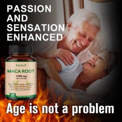 Maca Root 1500 Mg/serving Natural Energy Boost 30 To 120 Capsules